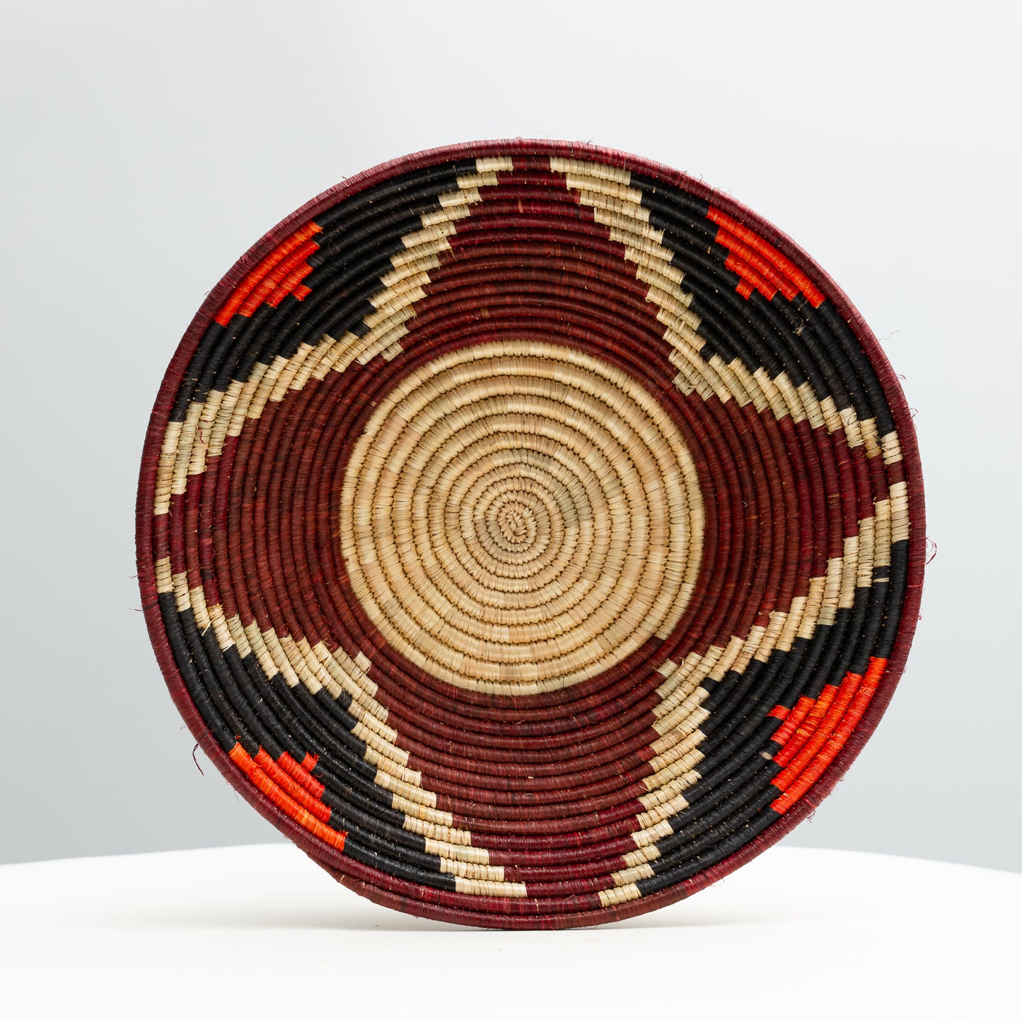 East African Decorative Handwoven Bowl